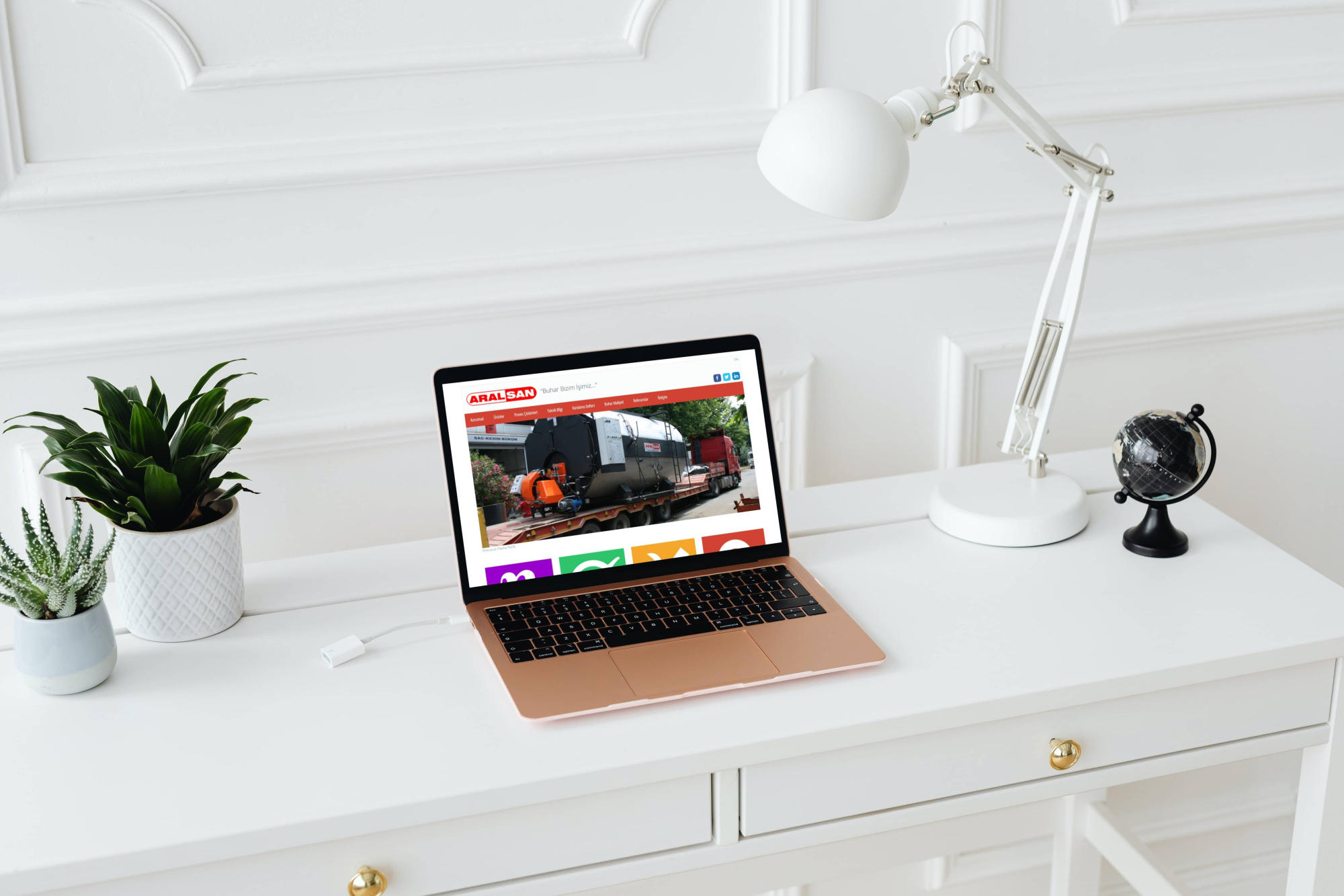 ARALSAN Drupal Web Sitesi ve SEO İyileştirmesi