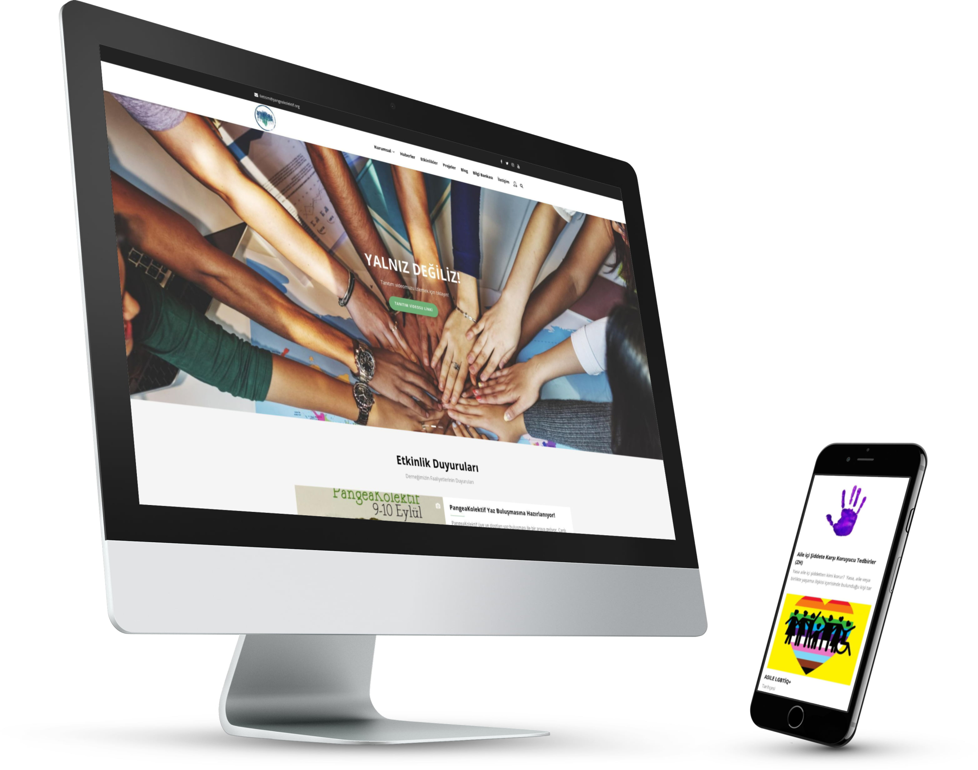 Pangea Kolektif Üye Takip Programı ve Forum Tabanlı Dernek Web Sitesi
